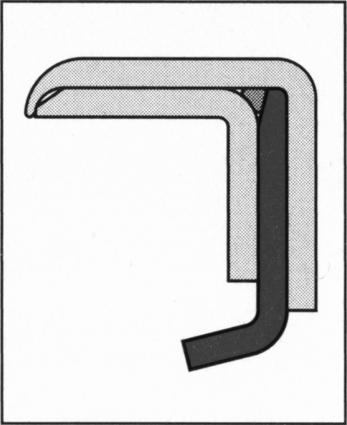 35x52x8 radial shaft seal | metal housing, PTFE sealing lip, without dust lip, without spring (OF), stainless steel housing | APT1 (B2PT) | PTFE-carbon 35x52x8 radial shaft seal | metal housing, PTFE sealing lip, without dust lip, without spring (OF), stainless steel housing | APT1 (B2PT) | PTFE-carbon