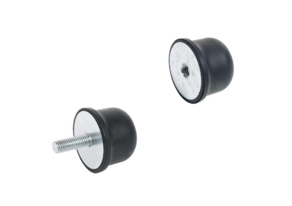 Rezgéscsillapítók rádiuszos