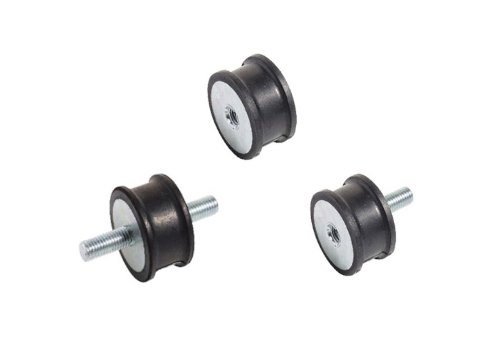 Spool shaped vibration dampers Spool shaped vibration dampers